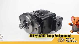 Δείτε Parker 3249111030 Hydraulic Gear Pump για 3CX 4CX εκσκαφέας με επίδειξη εγγύησης 1 έτους