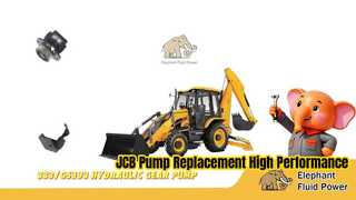 Ρολόι: 333/G5393 Hydraulic Pump Parker Replacement JCB Hydraulic Pump 14 CC/REV 7029110042 Showcase
