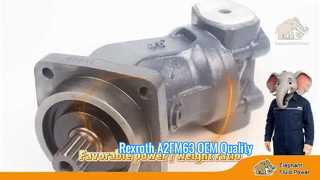 Oem Ποιότητας A2FM63 Rexroth Series 6 Axial Piston Σταθερού κινητήρα Εργοστασιακή τιμή Αποστολή Γρήγορη Έκθεση