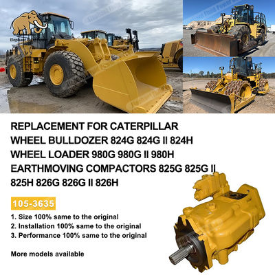 Συγκρότημα Υδραυλικής Αντλίας 105-3635 για Catepillar 824G 824H 980G 980H με Ακριβή Αντιστοίχιση και Εξαιρετική Απόδοση